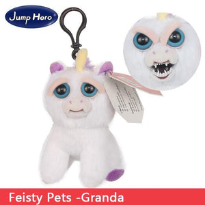 Feisty Funny Expression Pets Plush Toy