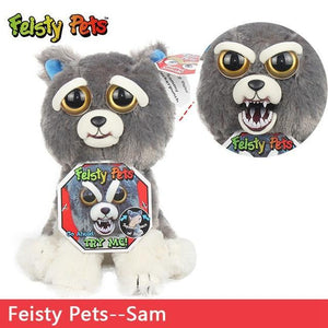 Feisty Funny Expression Pets Plush Toy