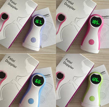 Load image into Gallery viewer, Fetal Doppler Baby Heart Rate Monitor