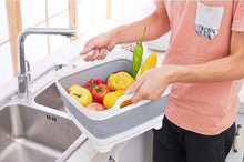 Load image into Gallery viewer, Foldable Kitchen Basket With Drain