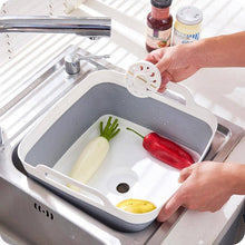 Load image into Gallery viewer, Foldable Kitchen Basket With Drain