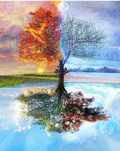Load image into Gallery viewer, Four Seasons DIY Painting By Number Kit