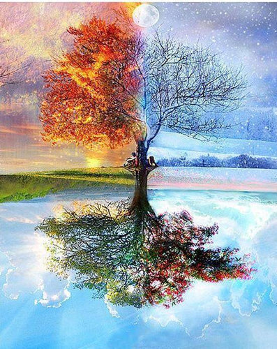Four Seasons DIY Painting By Number Kit