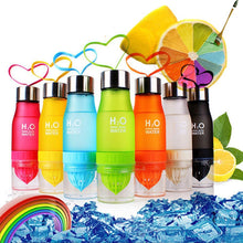 Load image into Gallery viewer, Fruit Infuser Water Bottle 12oz