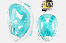Load image into Gallery viewer, Full Face Snorkeling Mask