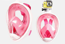 Load image into Gallery viewer, Full Face Snorkeling Mask