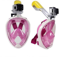 Load image into Gallery viewer, Full Face Snorkeling Mask