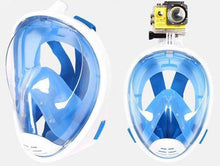 Load image into Gallery viewer, Full Face Snorkeling Mask