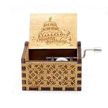 Load image into Gallery viewer, Game of Thrones and Star Wars Wooden Music Box