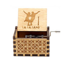 Load image into Gallery viewer, Game of Thrones and Star Wars Wooden Music Box