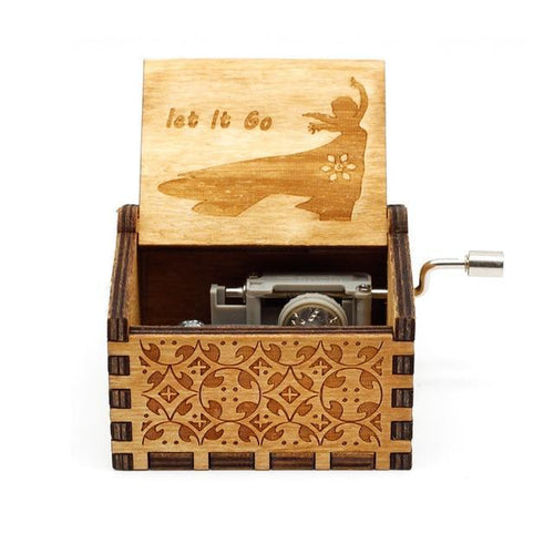 Game of Thrones and Star Wars Wooden Music Box