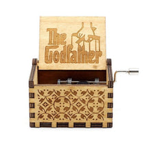 Load image into Gallery viewer, Game of Thrones and Star Wars Wooden Music Box