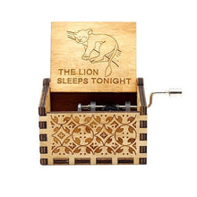 Load image into Gallery viewer, Game of Thrones and Star Wars Wooden Music Box