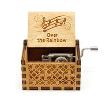 Load image into Gallery viewer, Game of Thrones and Star Wars Wooden Music Box
