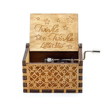 Load image into Gallery viewer, Game of Thrones and Star Wars Wooden Music Box