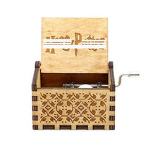 Load image into Gallery viewer, Game of Thrones and Star Wars Wooden Music Box