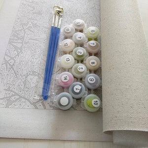 Geeky Frog DIY Painting By Number Kit