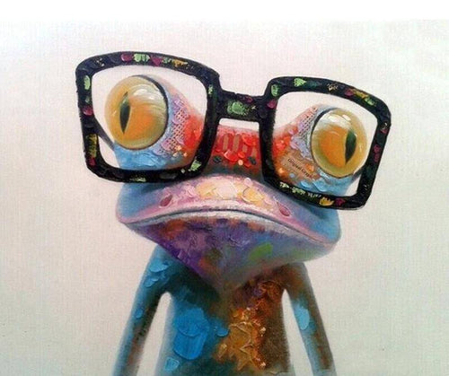 Geeky Frog DIY Painting By Number Kit