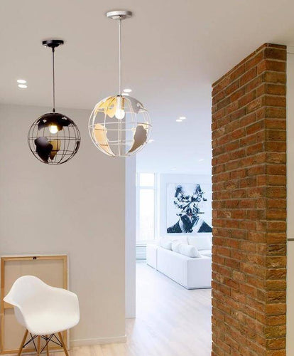 Globe Pendant Light Earth Lamp