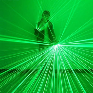 Green Laser Gloves