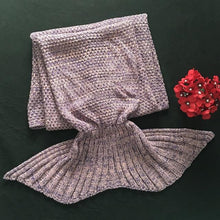 Load image into Gallery viewer, Handmade Mermaid Blanket