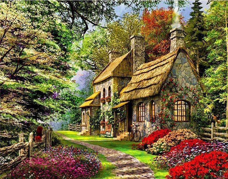 Home Sweet Home DIY Painting By Number Kit