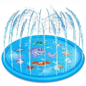 Inflatable Spray Water Cushion Toy Outdoor Swimming Tub