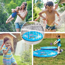 Load image into Gallery viewer, Inflatable Spray Water Cushion Toy Outdoor Swimming Tub