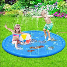 Load image into Gallery viewer, Inflatable Spray Water Cushion Toy Outdoor Swimming Tub