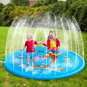 Inflatable Spray Water Cushion Toy Outdoor Swimming Tub