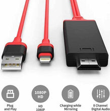 Load image into Gallery viewer, Iphone Screen to TV Cable
