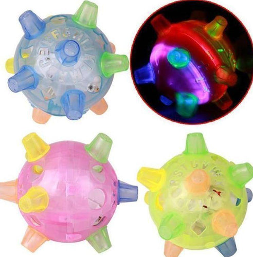 Jumping Glowing Pet Ball