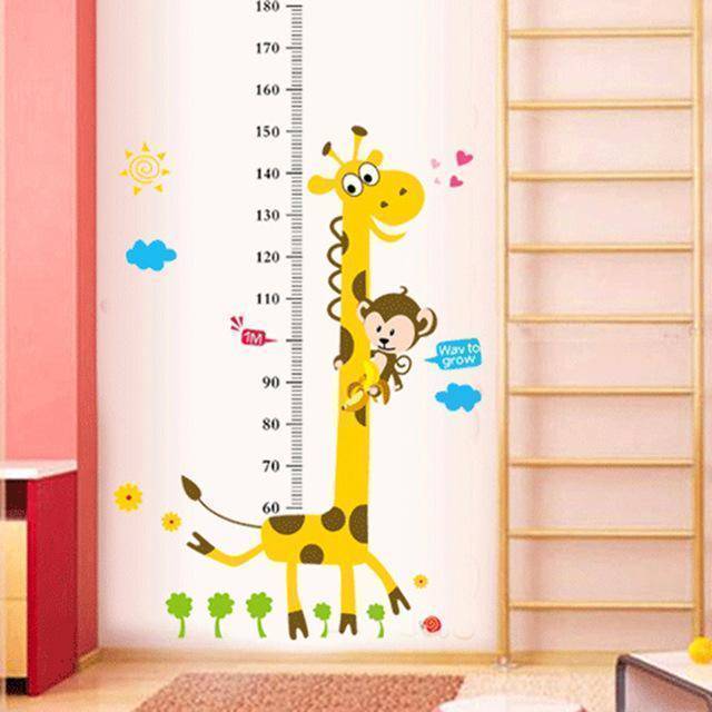 Kids Wall Sticker Height Chart