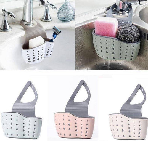 Kitchen Sink Storage Suction Cup Organizer