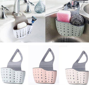 Kitchen Sink Storage Suction Cup Organizer