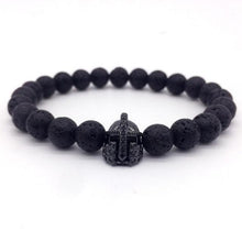 Load image into Gallery viewer, Lava Stone Bracelet For Men Or Women