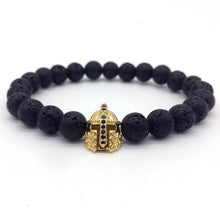 Load image into Gallery viewer, Lava Stone Bracelet For Men Or Women