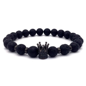 Lava Stone Bracelet For Men Or Women