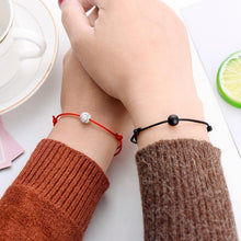 Load image into Gallery viewer, Lava Stone Natural Stone Bead Couple Bracelet
