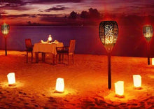 Load image into Gallery viewer, LED Solar Flame Light Flameless Waterproof Torch