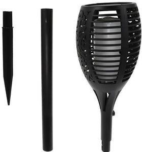 LED Solar Flame Light Flameless Waterproof Torch