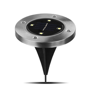 LED Solar Powered In-Ground Lights