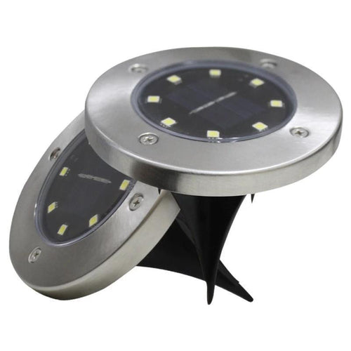 LED Solar Powered In-Ground Lights
