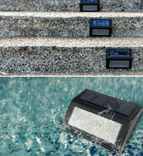 Load image into Gallery viewer, LED Waterproof Solar Garden Step Lights