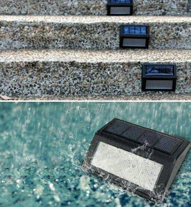 LED Waterproof Solar Garden Step Lights