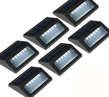 Load image into Gallery viewer, LED Waterproof Solar Garden Step Lights
