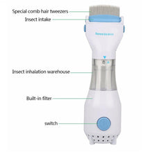 Load image into Gallery viewer, Lice Vacuum Comb