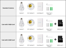 Load image into Gallery viewer, Light Bulb Camera