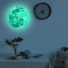Load image into Gallery viewer, Luminous Moon Cartoon 3D Wall Sticker