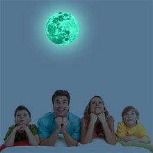 Load image into Gallery viewer, Luminous Moon Cartoon 3D Wall Sticker